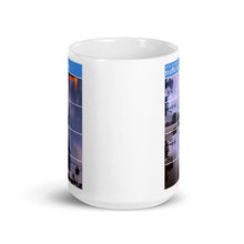 Load image into Gallery viewer, A mug with recaptcha image and direction to select squares with-traffic-lights - photographed and designed by Nate DeWaele - 15oz center view of product